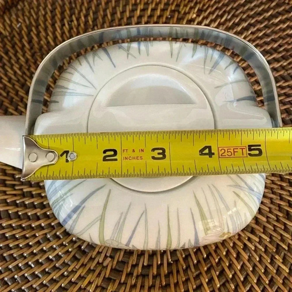 Rosenthal Vintage Porcelain Teapot Coffee Pot Alain Le Foll MCM Asian Floral - Picture 10 of 12